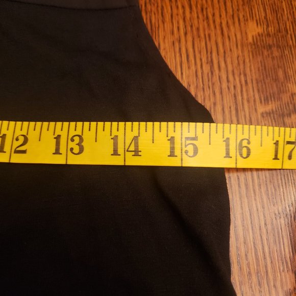 J. Crew Black Sleeveless Tunic with Fringe Hem - Picture 13 of 13